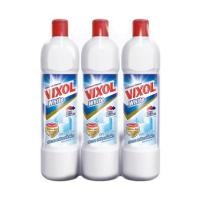 ราคา น้ำยาทำความสะอาดห้องน้ำ VIXOL 900 มล. ขาว แพ็ก 3 ชิ้น (1128802)