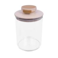 ราคา ขวดโหลแก้วฝาดึง 0.7 ลิตร HAPPY WARE สีน้ำตาล (1129797)