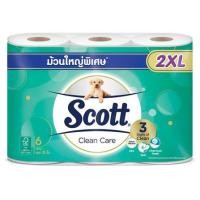 ราคา กระดาษชำระ SCOTT CLEAN CARE แพ็ค6 (1130301)
