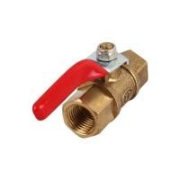 ราคา บอลวาล์วตัวเมีย-ตัวเมีย EUROX 2 หุน (1/4 นิ้ว) สีทอง (1131170)