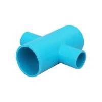 ราคา สี่ทางเกษตรลด PVC TOWAI 1 1/2 นิ้วx3/4 นิ้ว สีฟ้า (1132486)