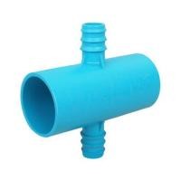 ราคา สี่ทางเกษตรลด PVC TOWAI 1 1/2 นิ้วX25 มม. สีฟ้า (1132528)