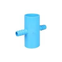 ราคา สี่ทางเกษตรลด PVC TOWAI 1 1/2 นิ้วX20 มม. สีฟ้า (1132850)