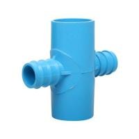 ราคา สี่ทางเกษตรลด PVC TOWAI 1 นิ้วX25 มม. สีฟ้า (1132991)