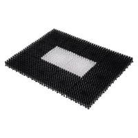 ราคา พรมเช็ดเท้าดักฝุ่น HOME LIVING STYLE GRATE 42X56 ซม. สีดำ (1135260)