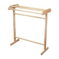 ราคา ราวพาดผ้าไม้ยางพารา 4 เส้น Y.K.S. 75x30x89 ซม. สีเนเชอรัล (1136728)