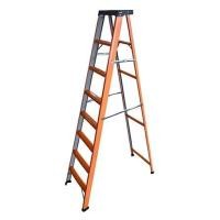 ราคา บันไดเคลือบสีแบบมีถาด SANKI 8 ขั้น สีส้ม (1137232)