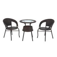 ราคา ชุดสนามหวายเทียม 2 ที่นั่ง ME LIVING RATTAN สีน้ำตาล (1137441)