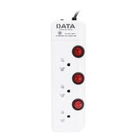 ราคา รางปลั๊กไฟ 3 ช่อง 3 สวิตช์ DATA HM3359 3 ม. (1139961)