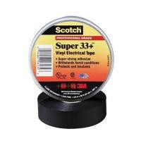 ราคา เทปพันสายไฟ 3M SUPER 33+ 66 ฟุต สีดำ (1140209)