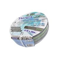 ราคา สายยางม้วน PVC TAKARA 5/8"x10 ม. สีเขียว-สีเทา (1140738)