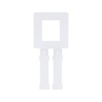 ราคา กิ๊บพลาสติกล็อกสายรัด PACK IN 0.5 กก. (1142318)