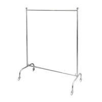 ราคา ราวแขวนผ้าสเตนเลสราวเดี่ยวมีล้อ PLIM 125 ซม. (1142989)