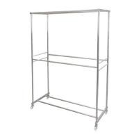 ราคา ราวตากผ้าสเตนเลสมีล้อ 5 เส้น PLIM 127x56x162 ซม. (1143075)