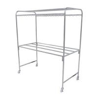 ราคา ราวตากผ้าสเตนเลสมีล้อล็อกได้ 8 เส้น PLIM 156 ซม. (1143084)