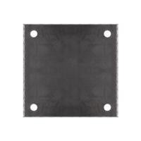 ราคา แผ่นเหล็กเพลทเหลี่ยม (เจาะรู 1/2 นิ้ว) BIH 8X8X1/4 นิ้ว (1144347)