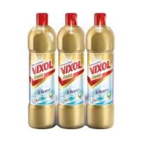 ราคา น้ำยาทำความสะอาดห้องน้ำ VIXOL 900 มล. ทอง แพ็ก 3 ชิ้น (1144914)