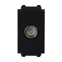 ราคา เต้ารับโทรทัศน์ 75 โอห์ม PHILIPS LEAF1MSIZE สีดำ (1145606)