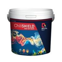 ราคา สีน้ำทาภายนอก DELTA ChillShield BASE A กึ่งเงา 2.5 แกลลอน (1145631)