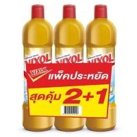 ราคา น้ำยาทำความสะอาดห้องน้ำ VIXOL 900ml แพ็ค3 ทอง (1145712)