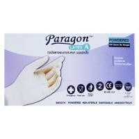 ราคา ถุงมือยางอเนกประสงค์ PARAGON (M) 50 คู่ สีขาว (1148964)