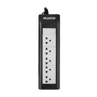 ราคา รางปลั๊กไฟ 5ช่อง 1สวิตซ์ HACO EPN-S5EB/3 16 แอมป์ 3 เมตร (1150062)