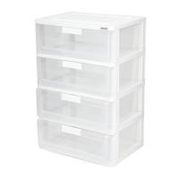 ราคา ตู้ลิ้นชัก 4 ชั้น STACKO MAX(L) 58.5x41x88 ซม. สีใส (1150109)