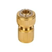 ราคา ข้อต่อสายยางทองเหลือง พร้อมตัวหยุดน้ำ SPRING NB-BS-58 5/8 นิ้ว (1150824)