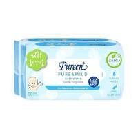 ราคา ผ้าเช็ดทำความสะอาด PUREEN เพียวแอนด์มายด์ 30 แผ่น แพ็ก 1 แถม 1 (1152339)