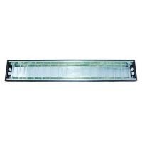 ราคา โคมตะแกรงติดลอย RACER LINEAR LOUVER 2x18 วัตต์ สีดำ (1152341)