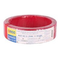 ราคา สายไฟ THW IEC01 BCC 1x2.5 ตร.มม. 30 ม. สีแดง (1152532)