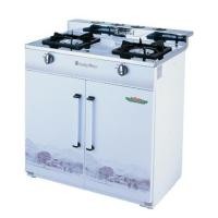 ราคา เตาแก๊สตั้งพื้น 2 หัว LUCKY FLAME HQ-204 สีขาว (1152590)