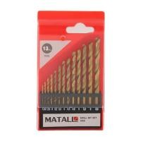 ราคา ชุดดอกสว่านเจาะเหล็ก MATALL แพ็ก 13 ชิ้น (1154112)
