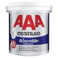ราคา สีน้ำทาภายนอก JBP AAA สีขาว ด้าน 2.5 แกลลอน (1154224)