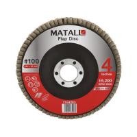 ราคา ผ้าทรายซ้อนหลังแข็ง เบอร์ 100 MATALL 4 นิ้ว แพ็ก 2 ชิ้น (1154263)