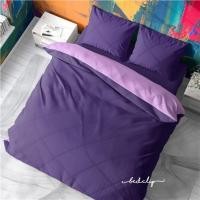 ราคา ชุดผ้าปูที่นอน 6 ฟุต 3 ชิ้น BED CLIP MICROTEX สีม่วงพาสเทล (1154345)