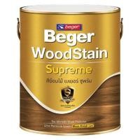 ราคา สีย้อมไม้ BEGER SUPREME G9102 สีมะฮอกกานี เงา 1/4 แกลลอน (1154505)