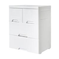 ราคา ตู้ลิ้นชัก 3 ชั้นทึบ STACKO NEAT 58x40x70.5 ซม. สีขาว (1155356)