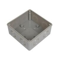 ราคา กล่องพลาสติกกันน้ำ ฝาใส ELECKTA 4x4 นิ้ว สีเทา (1156338)
