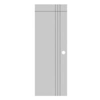 ราคา ประตูภายนอก UPVC PARAZZO PUN08 80X200 ซม. สีเทา เจาะลูกบิด (1156597)
