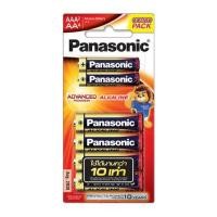 ราคา ถ่านอัลคาไลน์ PANASONIC AA แพ็ก 4 ก้อน + AAA 2 ก้อน (1157792)