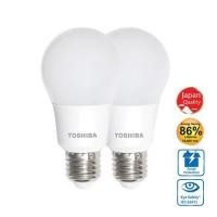 ราคา หลอด LED TOSHIBA A60 8 วัตต์ DAYLIGHT E27 แพ็ก 2 ชิ้น (1159323)