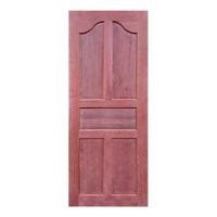 ราคา ประตูไม้เนื้อแข็ง AZLE 5 ฟักปีกนก 80X200 ซม. ไม่เจาะลูกบิด (1159382)