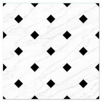 ราคา กระเบื้องพื้น 40x40 ซม. ทีน่า นิว II แบล็ค ไวท์ (1159474)