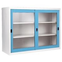 KIOSK ตู้เหล็กบานเลื่อนกระจก รุ่น SGD-4 BO