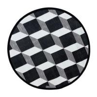 ราคา เสื่ออเนกประสงค์ MAT-ER TILES 3D 110X110 ซม. สีขาว/ดำ (1161501)