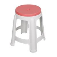 ราคา เก้าอี้พลาสติก ME LIVING STOOL สีขาว-ชมพู (1162438)