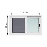 ราคา WINDOW ASIA หน้าต่างบานเลื่อน อลูมิเนียม มุ้ง F-S-S-F 240X110 ซม. รุ่น F10