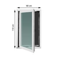 ราคา หน้าต่างบานเปิดเดี่ยว อะลูมิเนียม มุ้ง WINDOW ASIA F10 60X110 ซม. สีขาว (1164224)