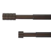 ราคา ราง 2 ชั้น ยืดหด HOME LIVING STYLE CANDERA 120-210 ซม. สีน้ำตาลเข้ม (1164679)